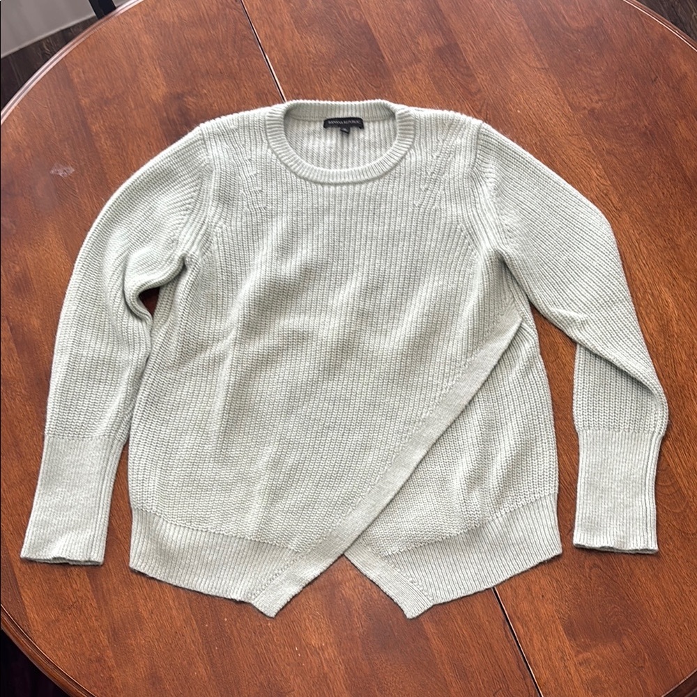 Women's Mint Green Banana Republic sweatee